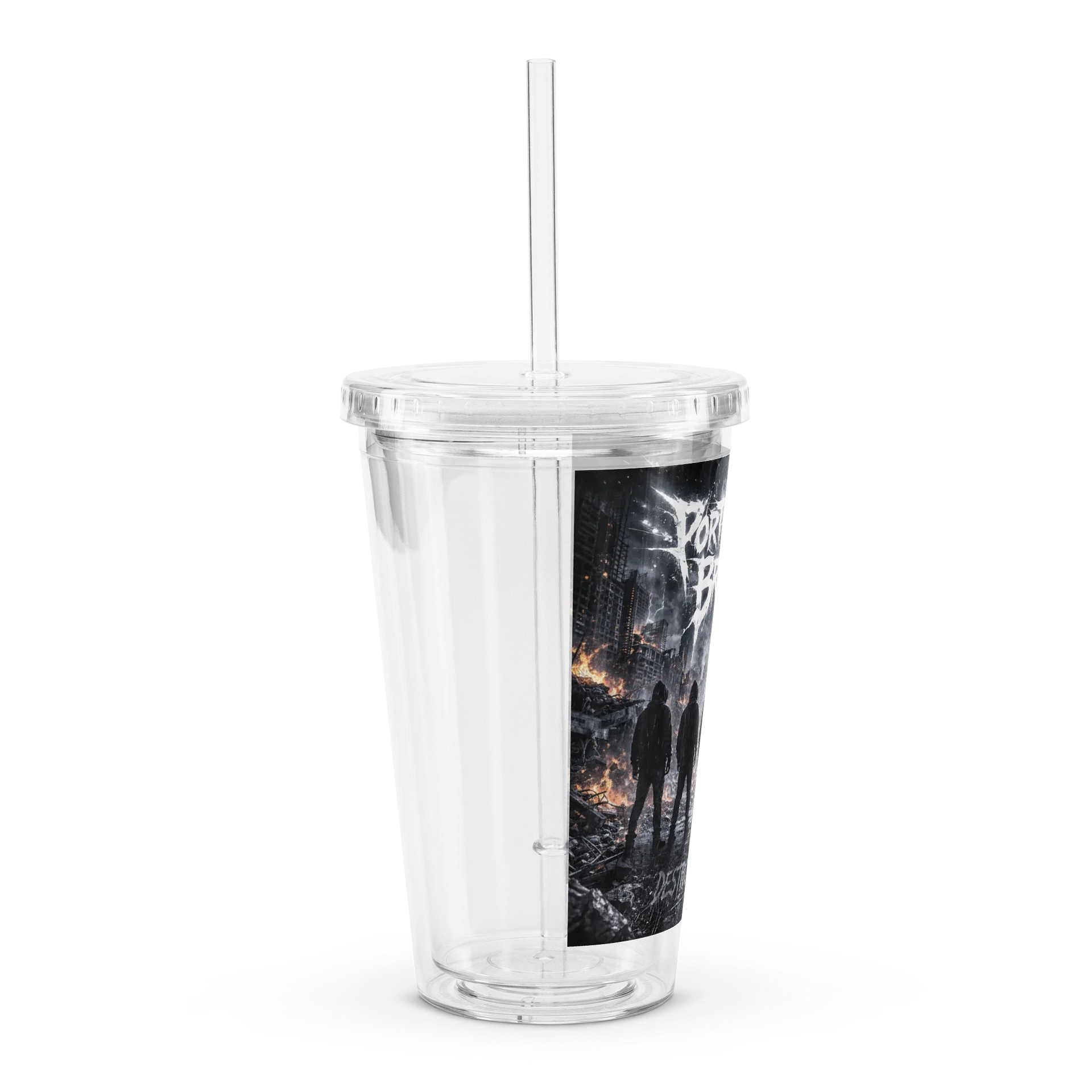 Portray the Broken Plastic Tumbler product image (3)