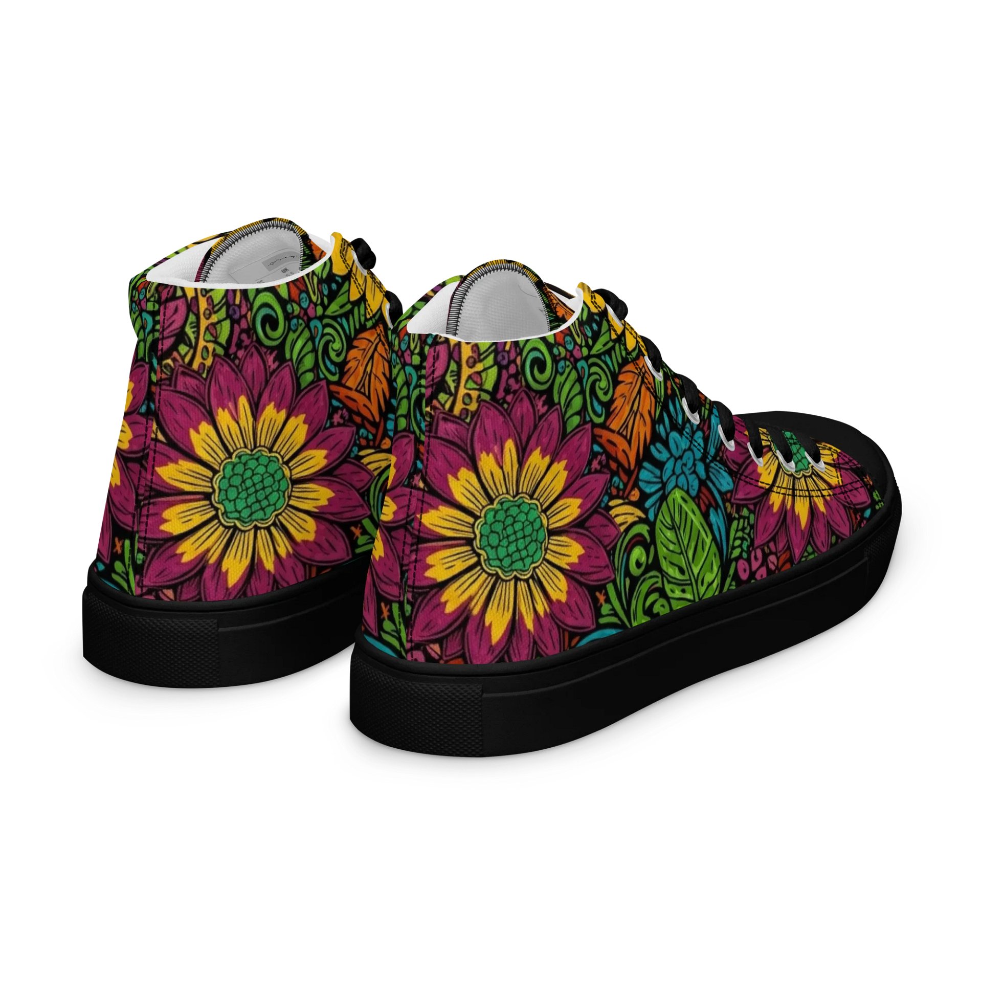 Floral Harmony High Tops product image (7)