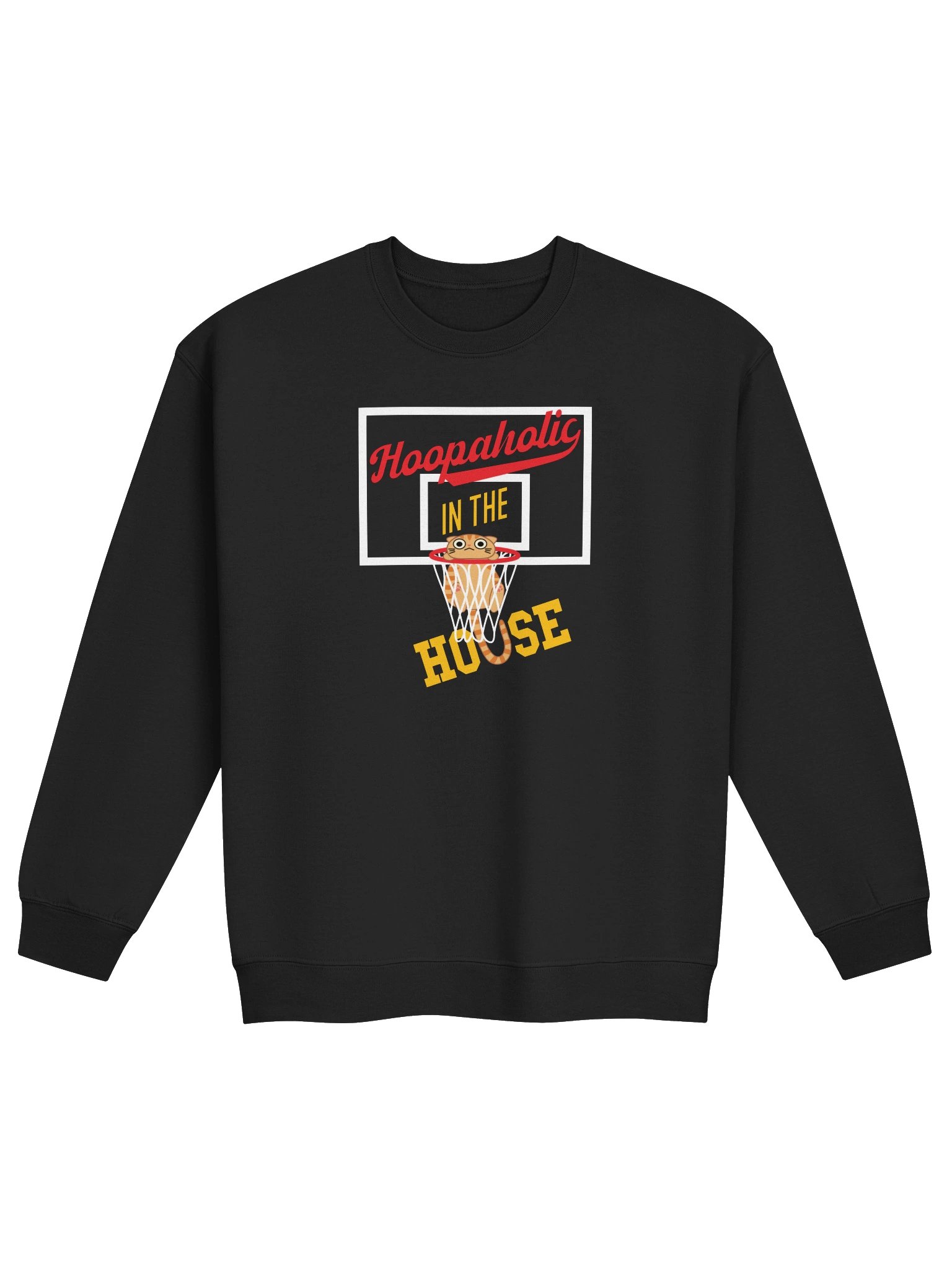 Basketball Cat (Hoopaholic IN THE HOUSE) - Unisex Adult Sweatshirt product image (1)