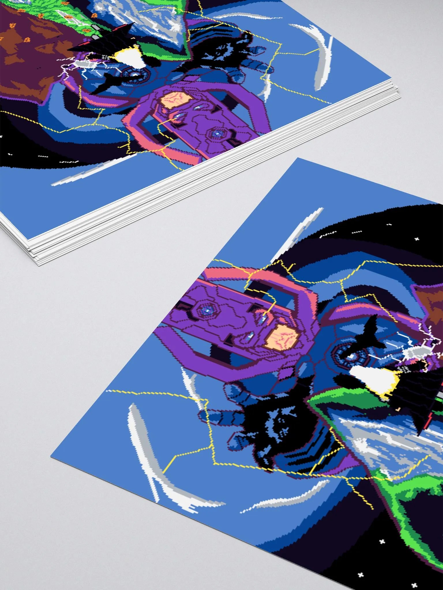 Thor vs Galactus Sticker product image (11)