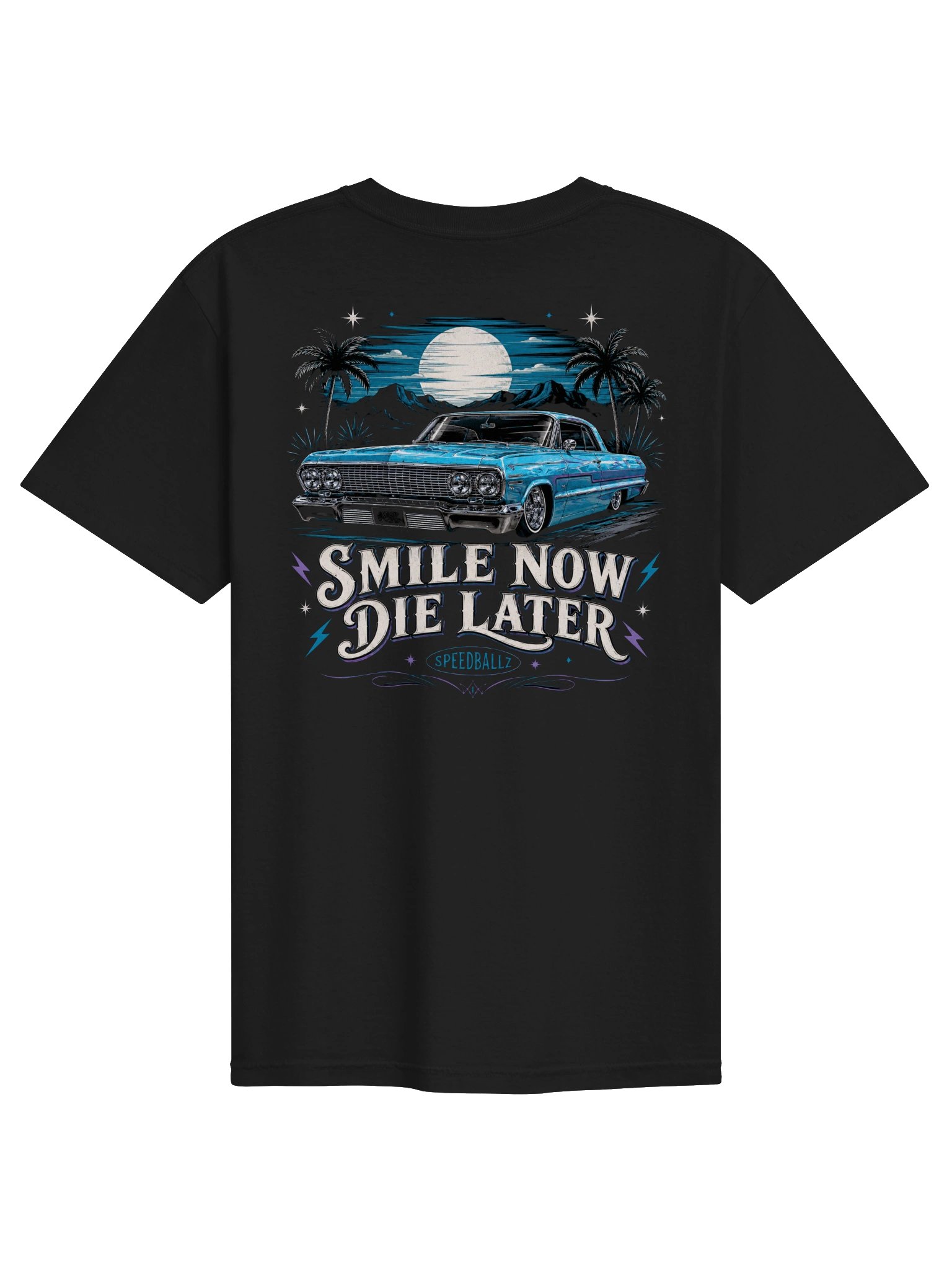 Smile Now⚡Die Later - Vintage 63 Impala Tee | Desert Scape product image (2)