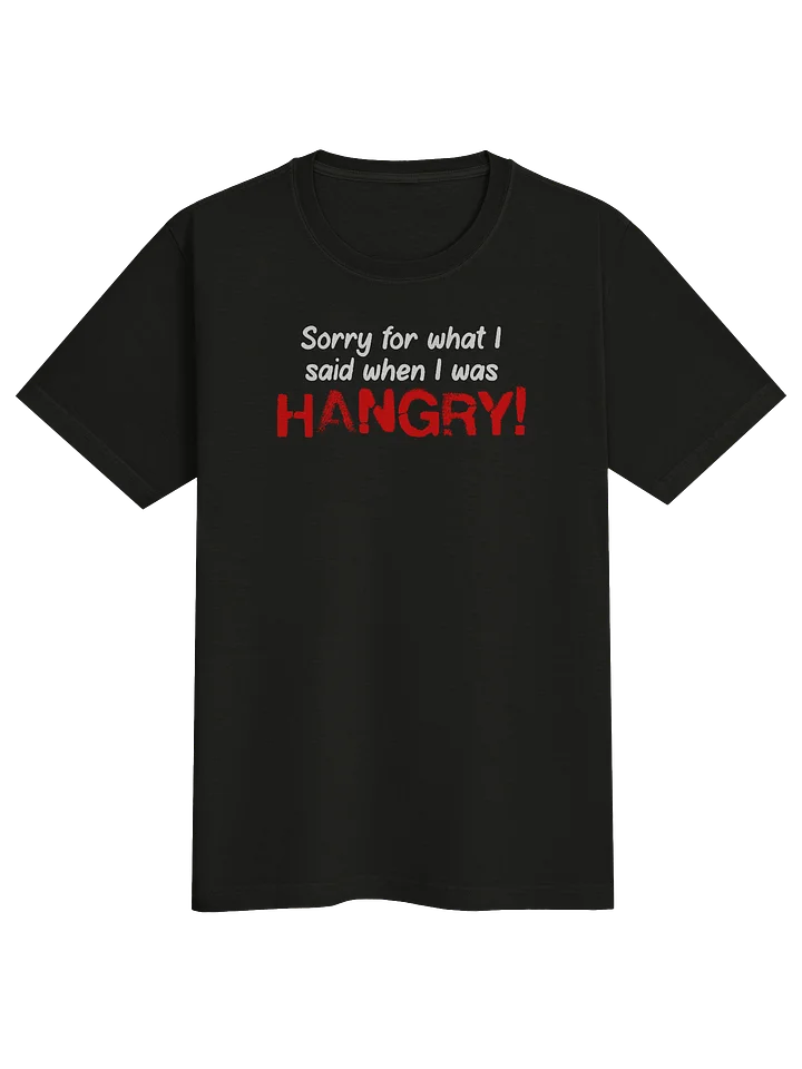 Hangry Bella+Canvas Unisex Oversized Garment-Dyed T-Shirt product image (1)