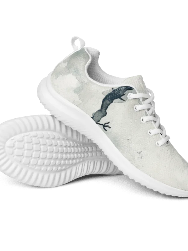 Japanese Plum Blossom Women's Athletic Shoes | Traditional Ukiyo-e Art Sneaker product image (3)