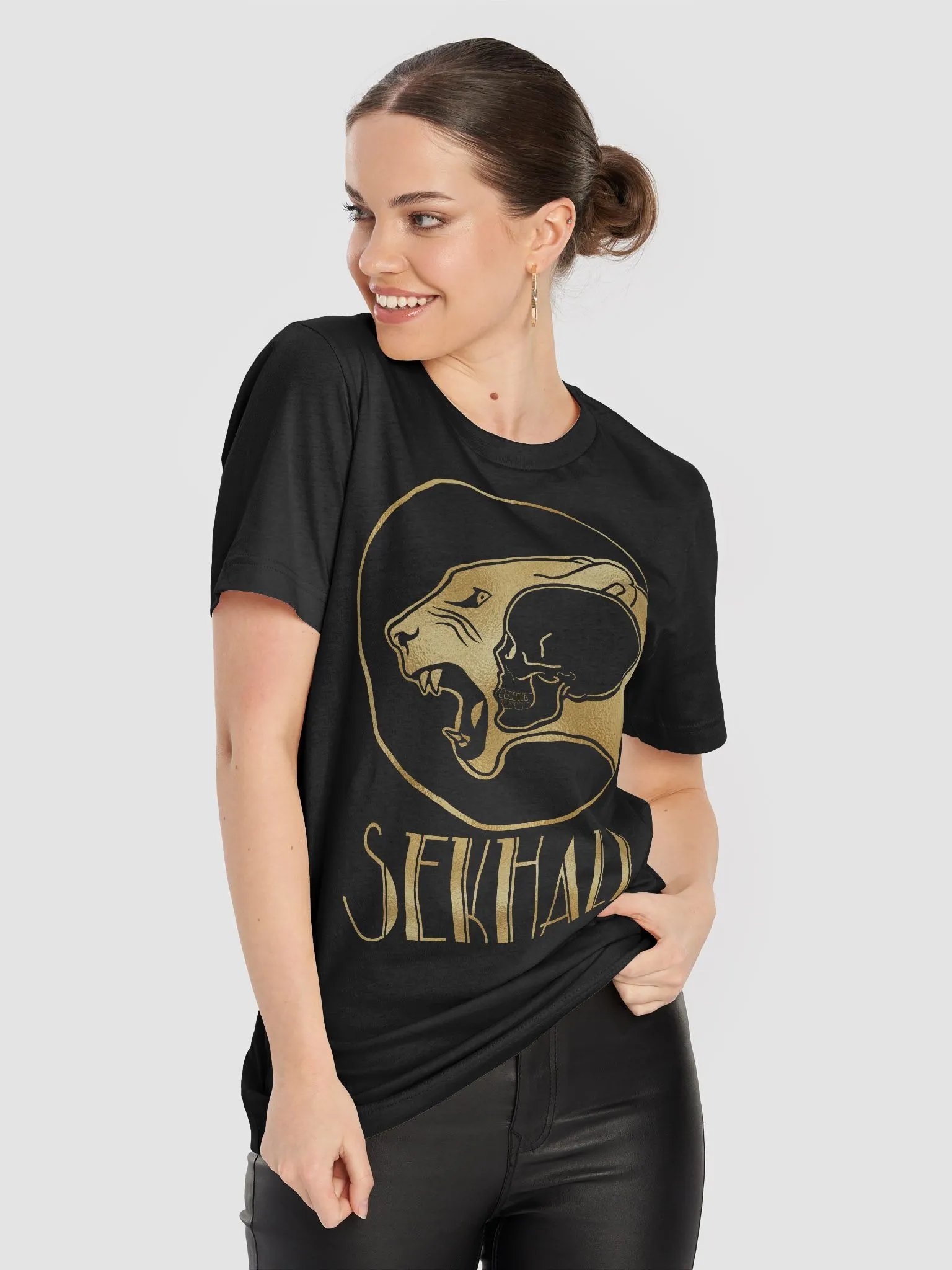 Sekhali Logo Gilded Supersoft T-Shirt product image (8)