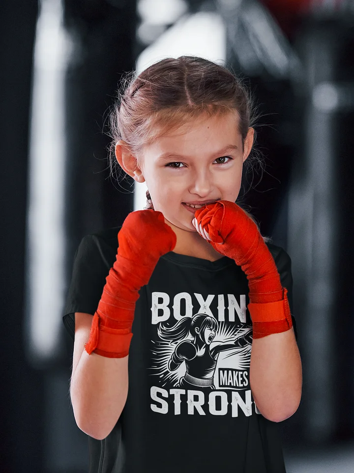Girls Boxing Motivational T-Shirt product image (2)