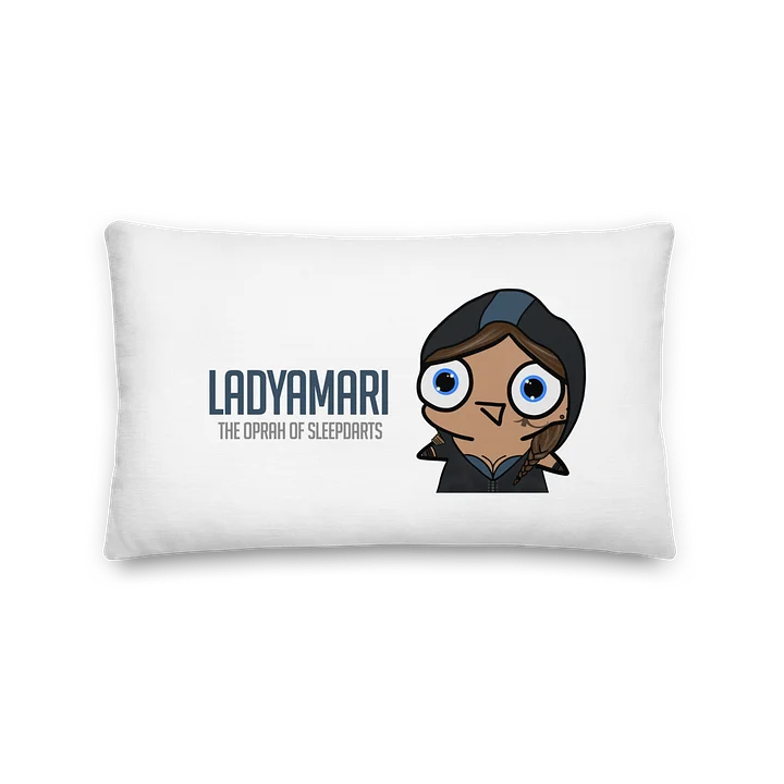 LADYAMARI PILLOW (white) product image (1)