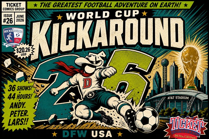 WORLD CUP KICKAROUND STICKER product image (1)