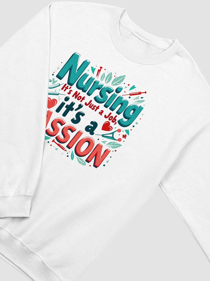 Passionate Nursing Crewneck Sweatshirt product image (9)