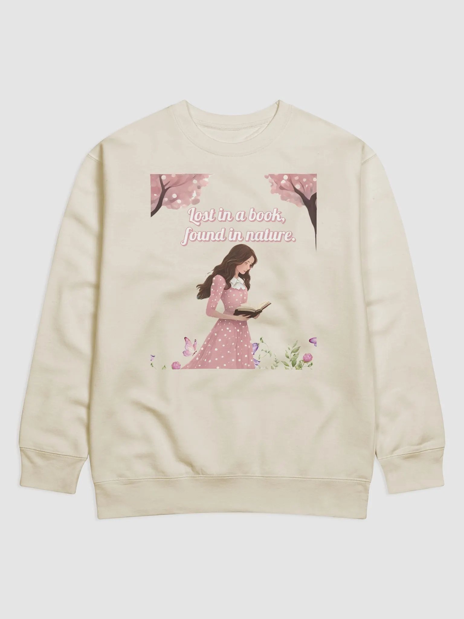 Lost In A Book, Found In Nature Sweatshirt product image (11)