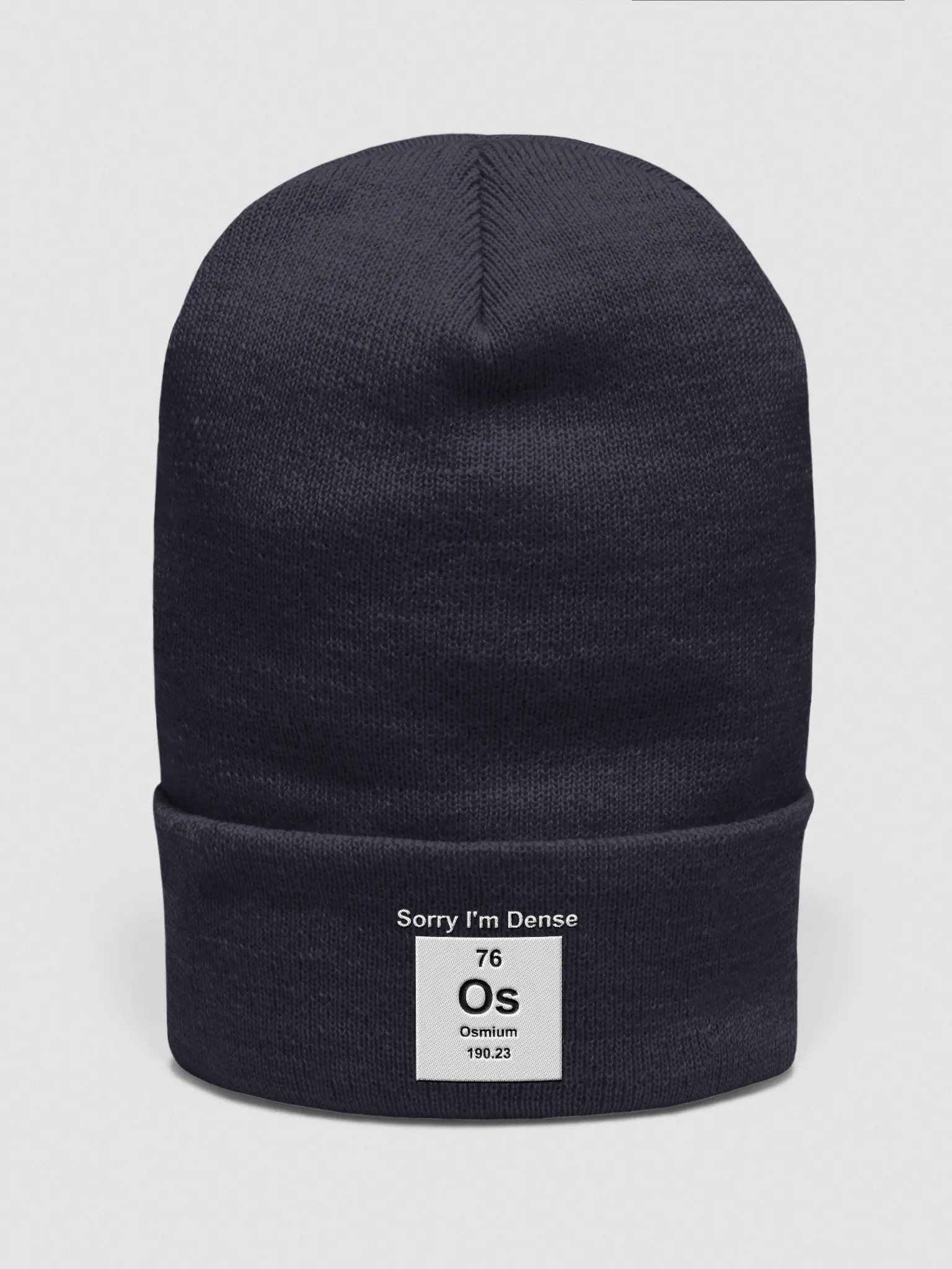 Sorry I'm Dense Beanie product image (1)