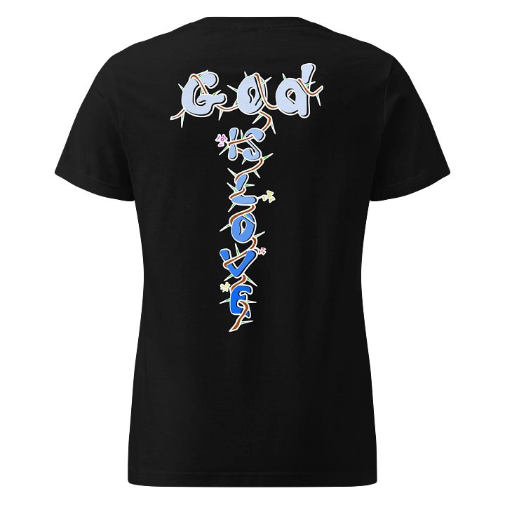 LOL God is Love back print female tee product image (1)