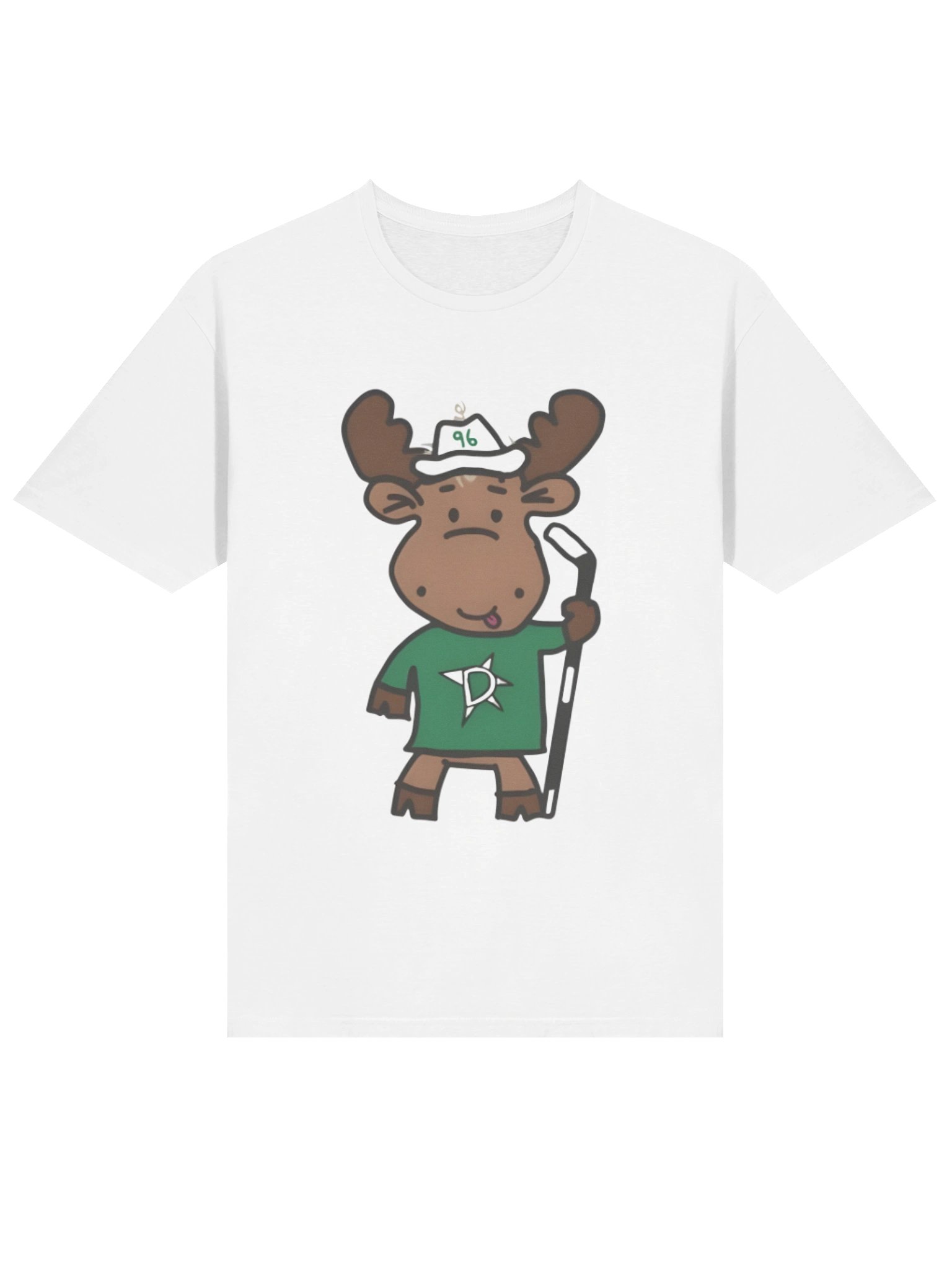 Dallas Stars Doodle Moose Shirt product image (2)