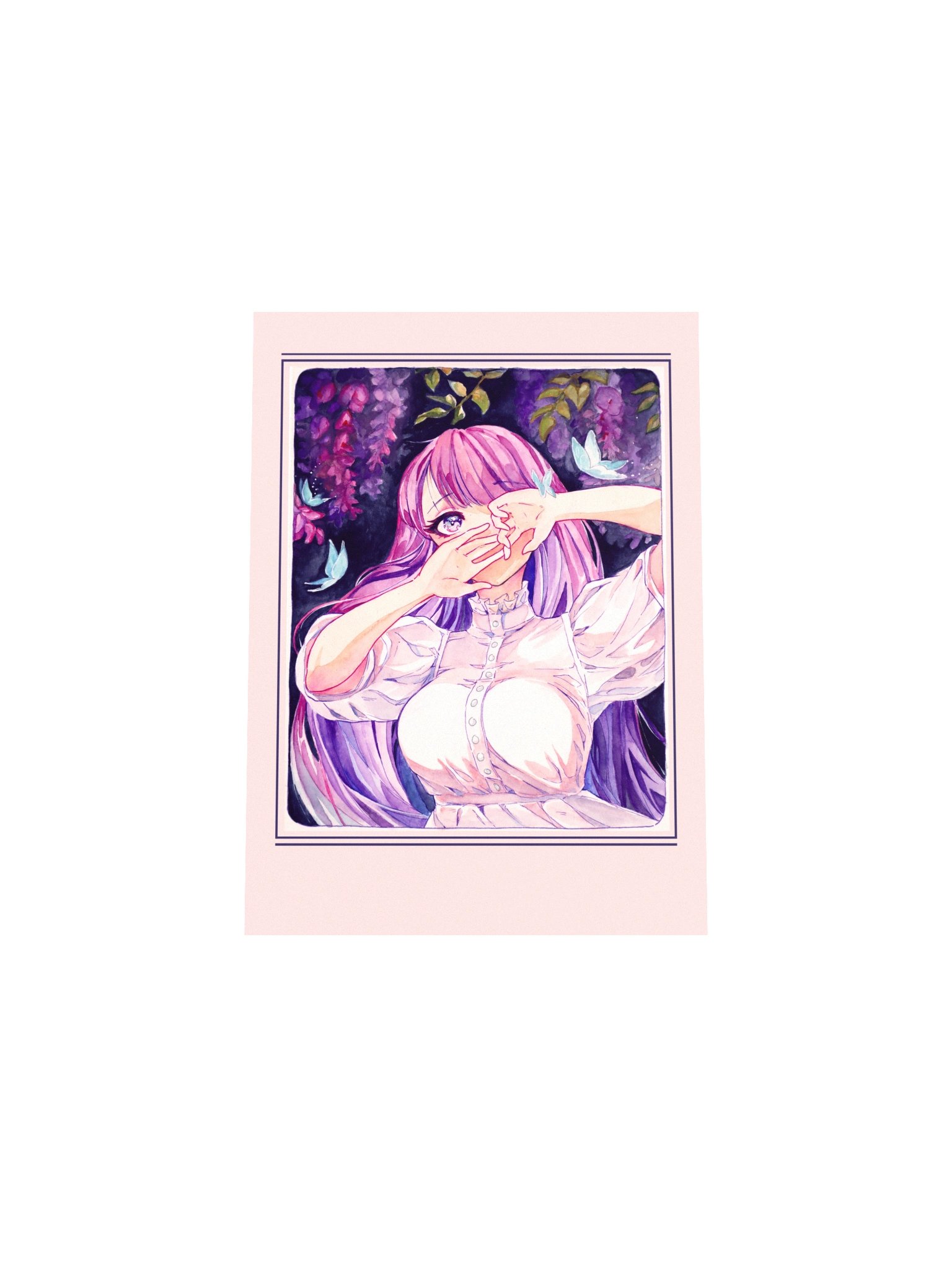 Hidden Wisteria Print product image (4)
