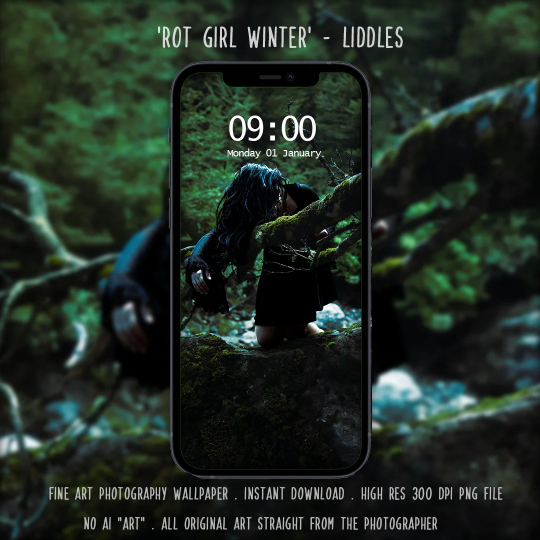 Rot girl winter by Liddles phone wallpaper product image (1)