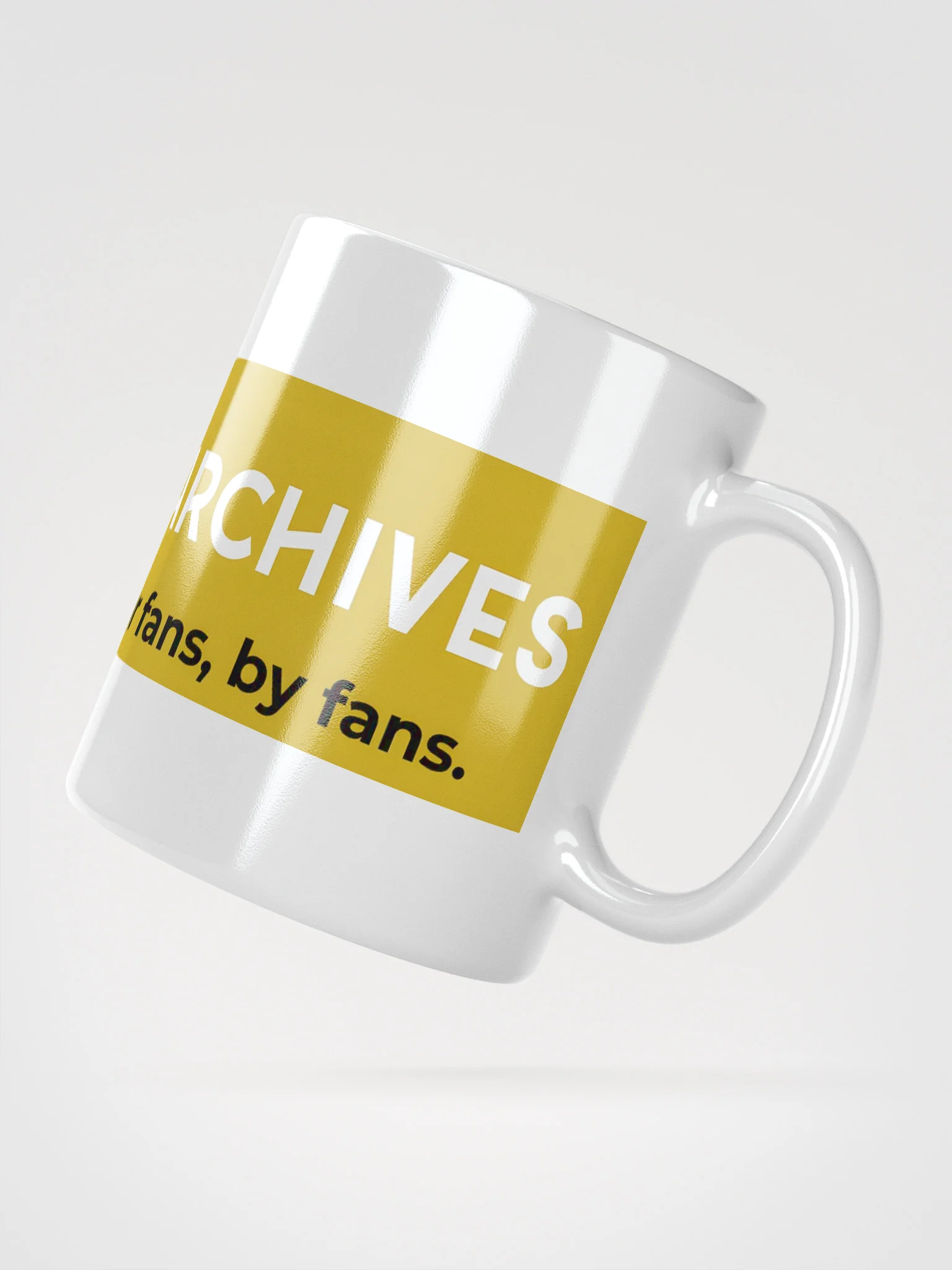 Concert Archives Mug (Yellow/White) product image (3)