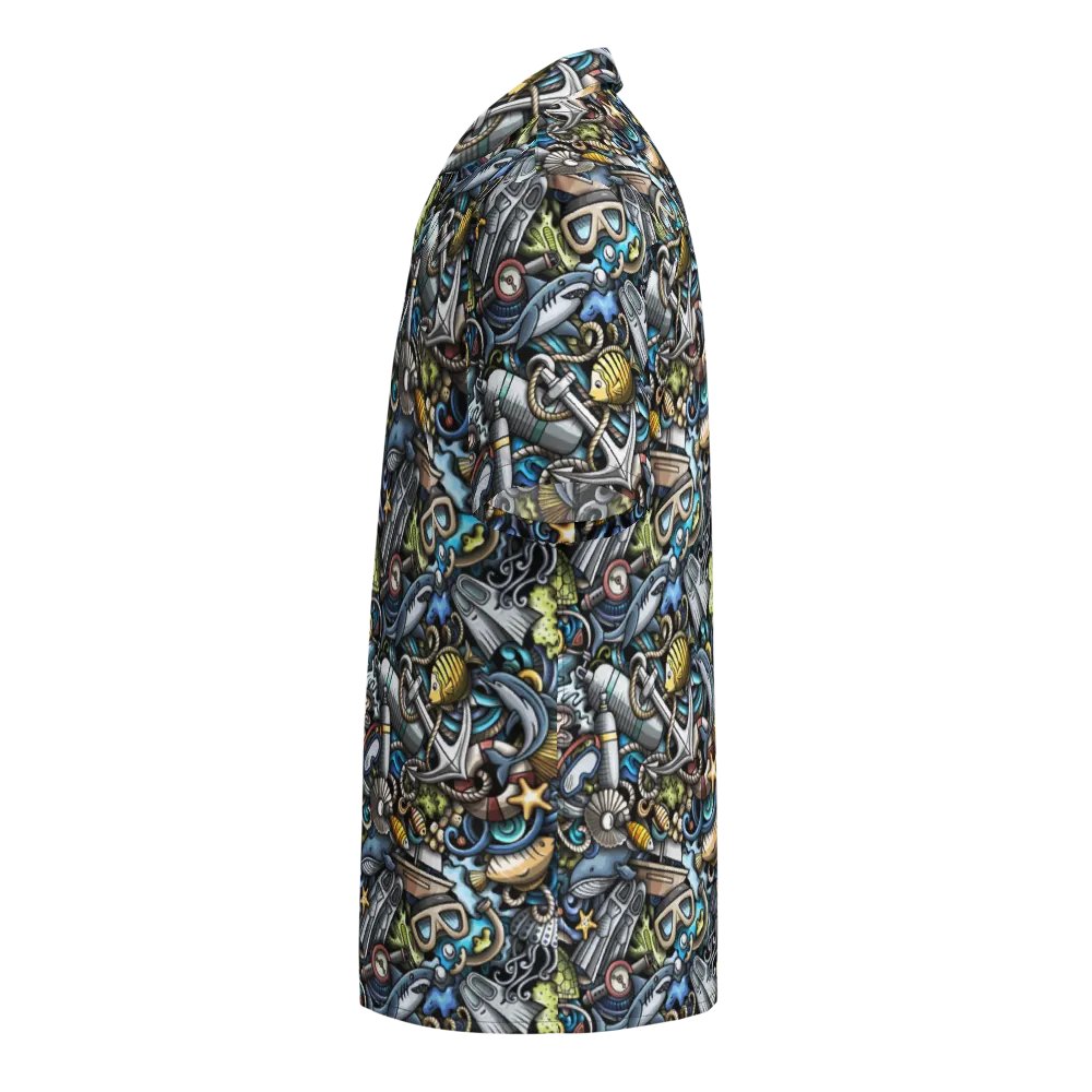 Deep Sea Explorer Hawaiian Shirt product image (6)