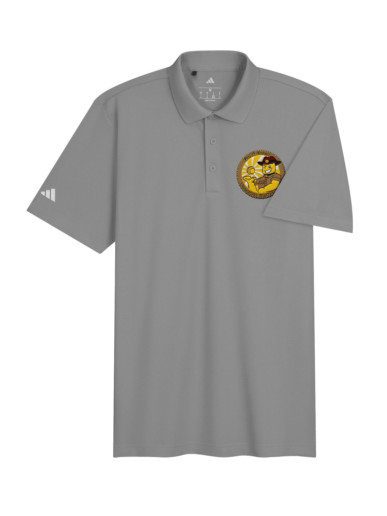 GCTH Logo Embroidered Adidas Sport Polo product image (3)