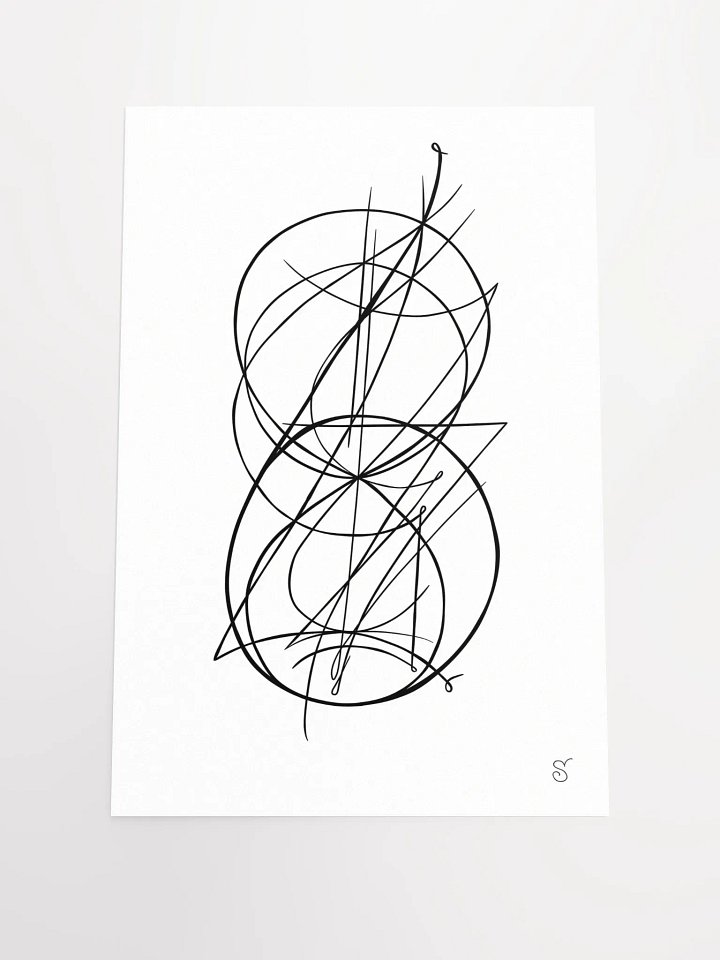 Vibrant Matte Paper Poster: Transform Your Space! - Abstract Image No. 8 product image (1)