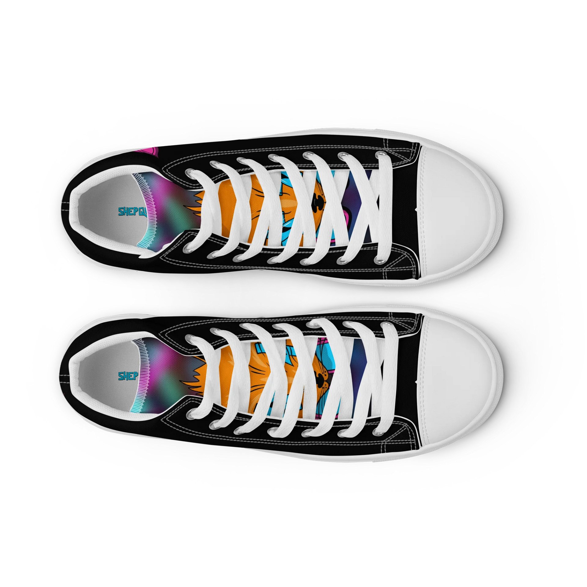Women's ShepQuest Cyberfox High-Tops (BLACK) product image (9)