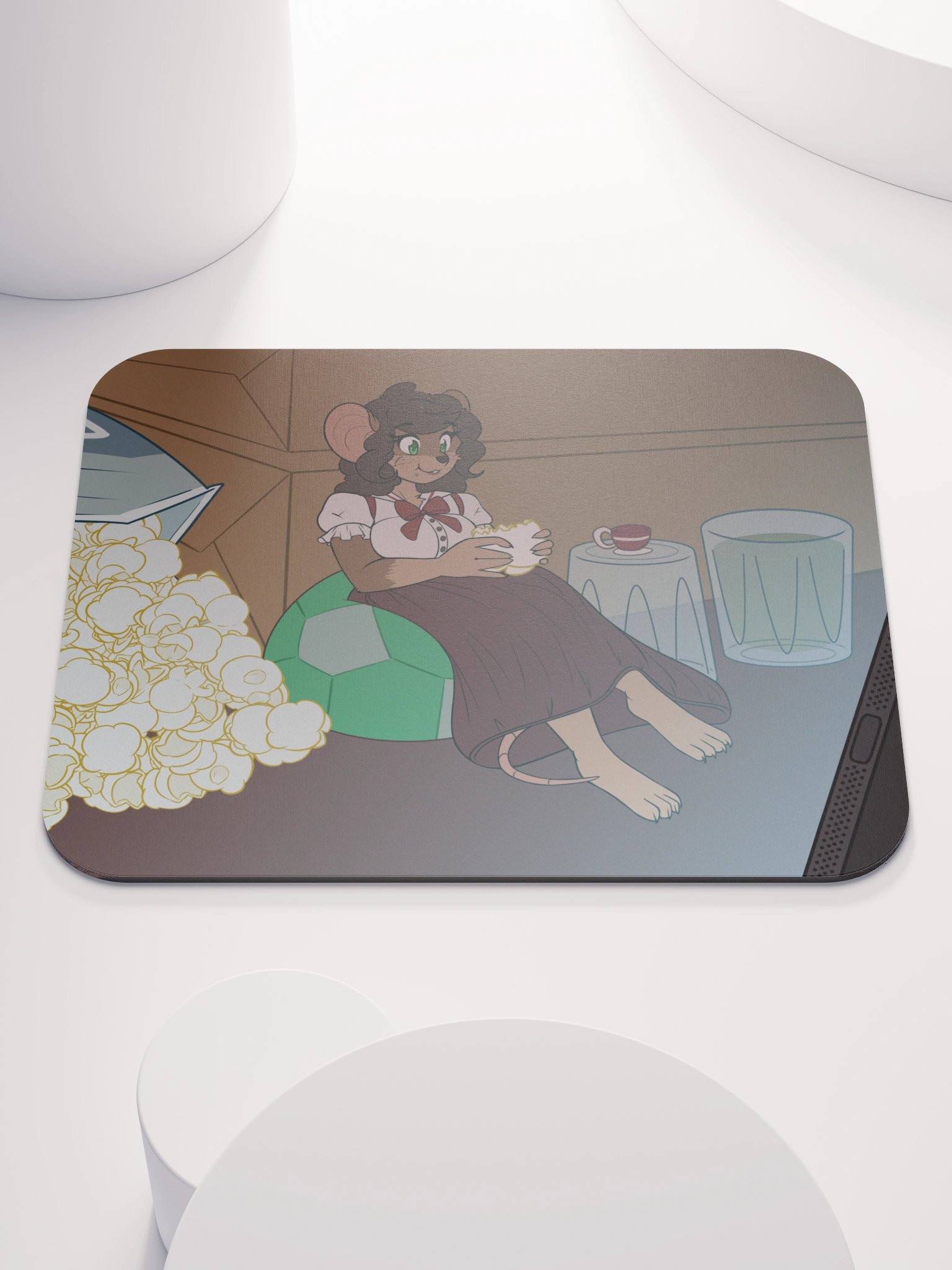 Margaret Munching Mouse Mat product image (1)