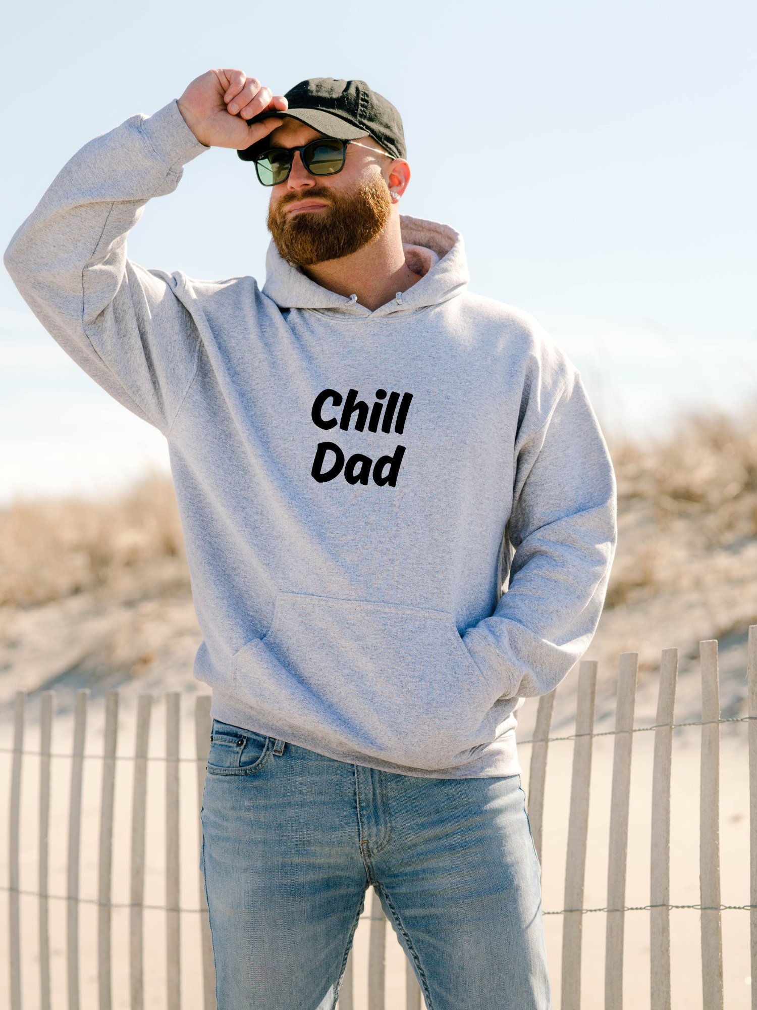 "Chill Dad" My Vibe Streetwear Hoodie product image (1)