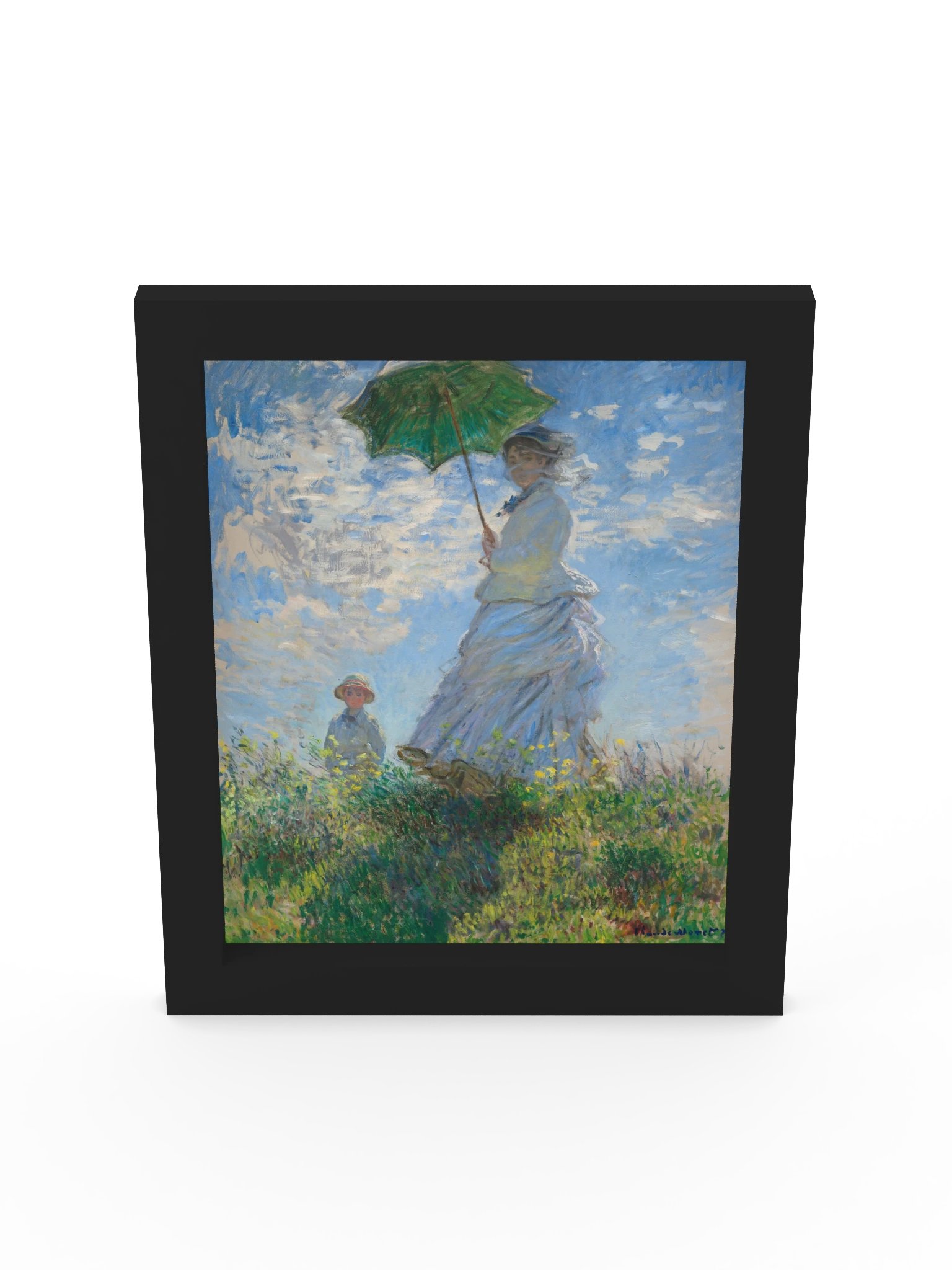 Claude Monet, Woman with a Parasol (1875) Fine Art Print product image (75)