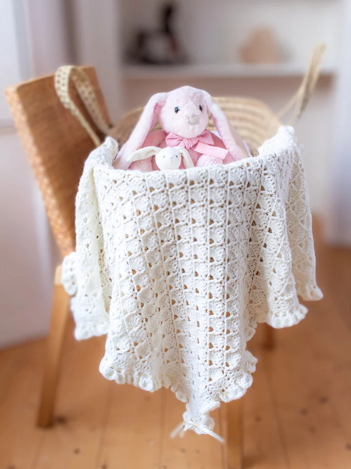 Bonnie Baby Blanket Crochet Pattern product image (1)