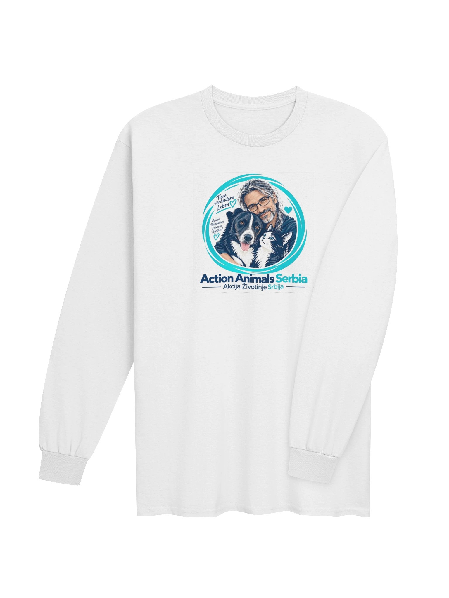 AAS · Tiere verändern Leben – Langarmshirt product image (4)