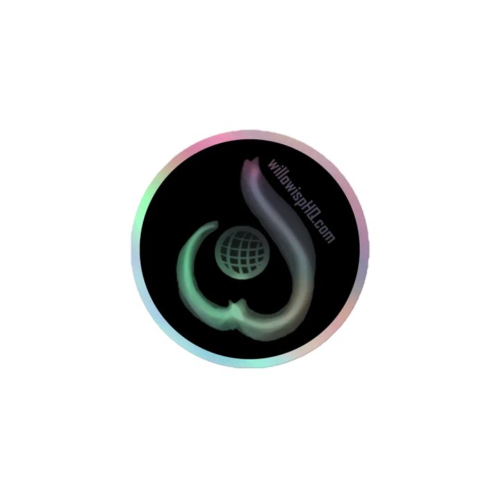 WILLOWISP Sticker (stealth grey) product image (1)