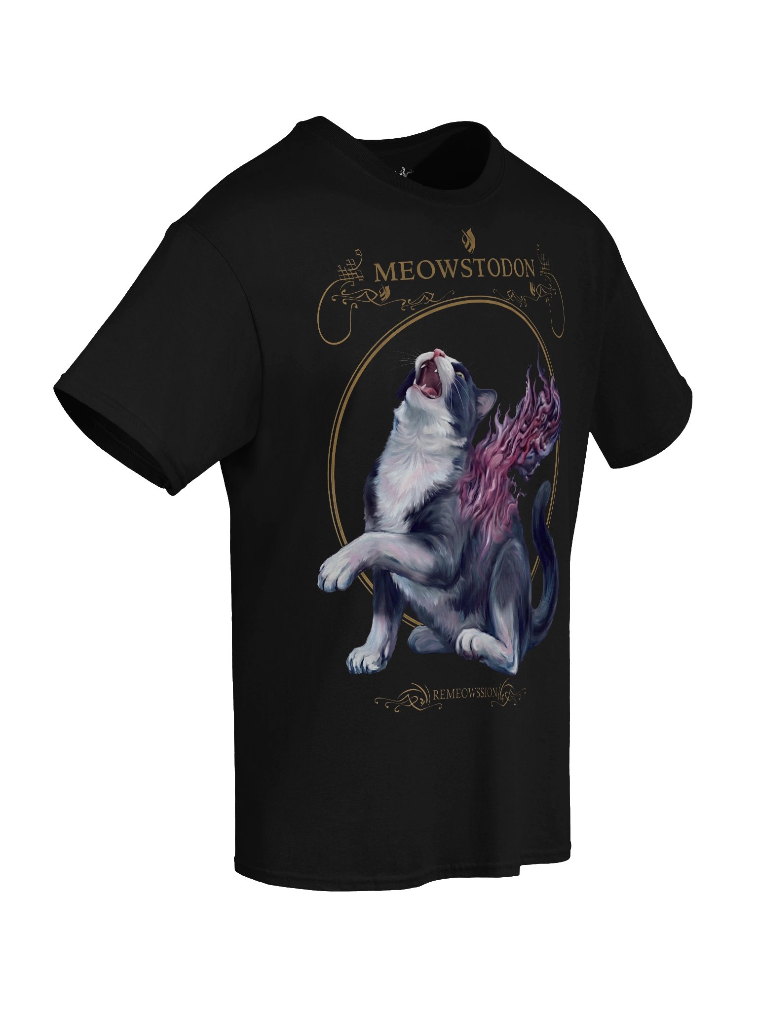MEOWSTODON REMEOWSSION T SHIRT product image (6)