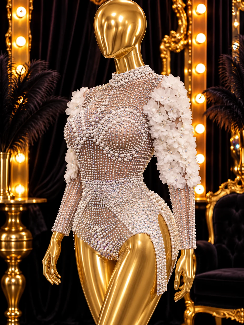Gatsby party pearl Bodysuit product image (3)