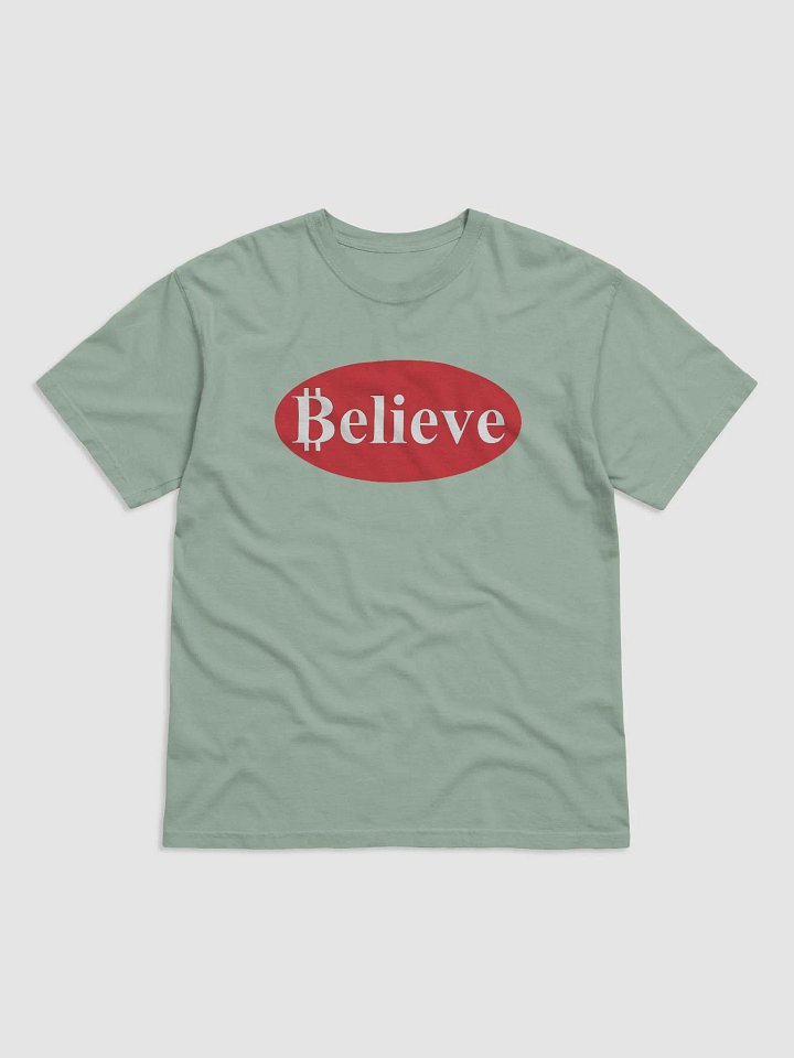 Believe in Bitcoin with Red Oval product image (11)