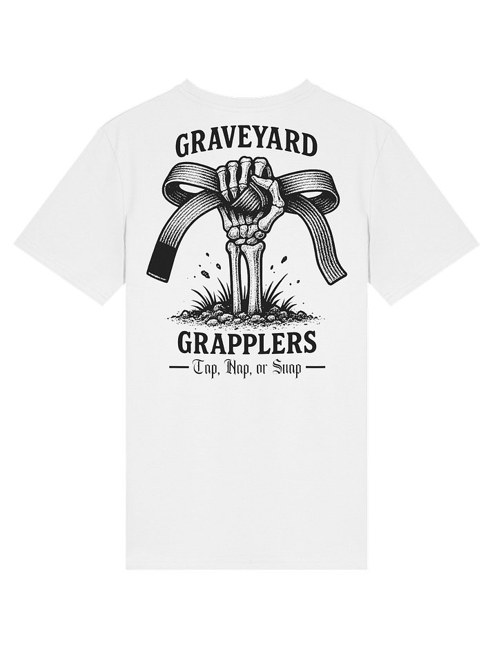 Graveyard Grapplers Ranked Tee | White Belt product image (2)