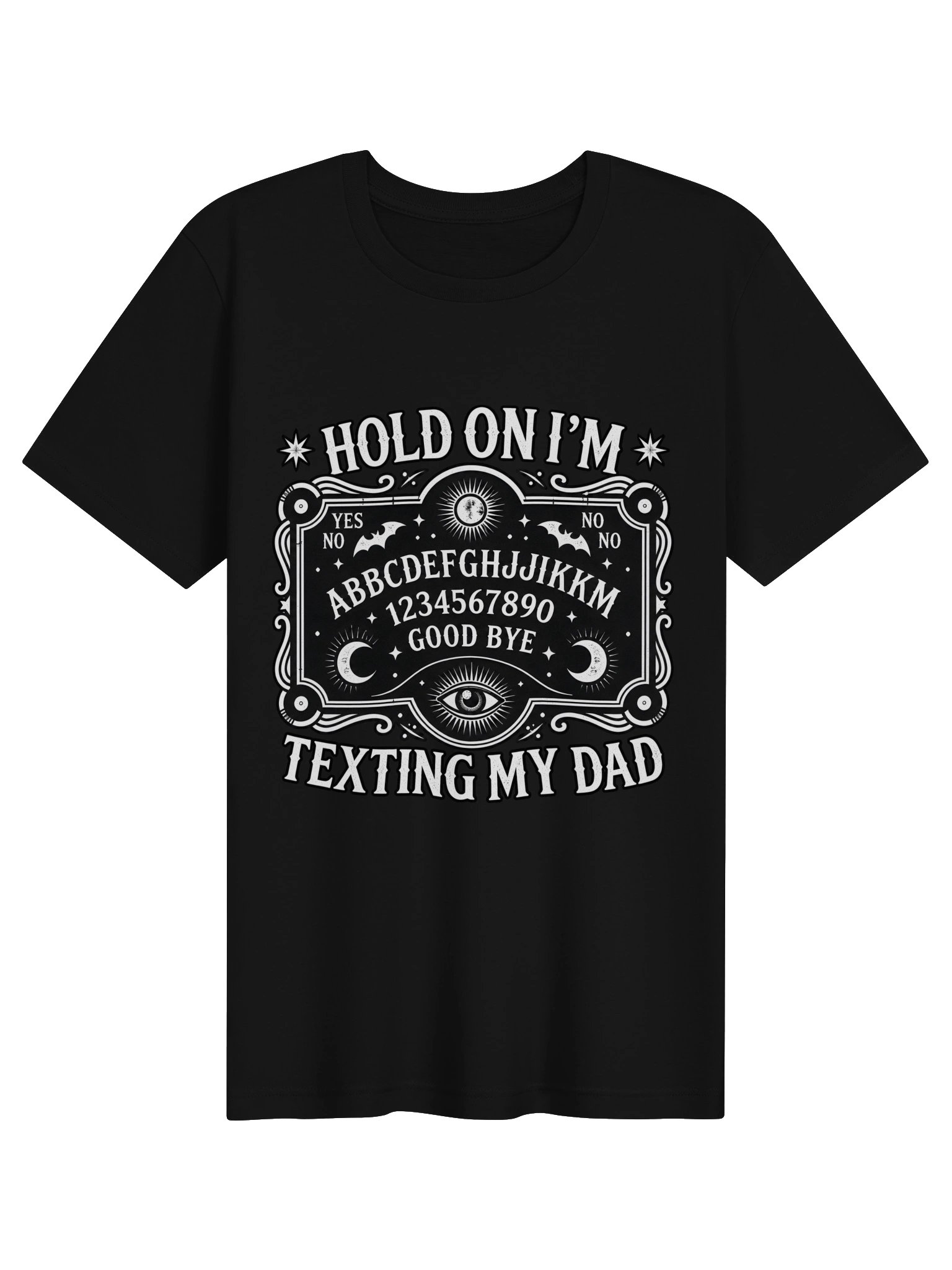 Hold On, I’m Texting My Dad – Ouija Vintage T-Shirt product image (4)