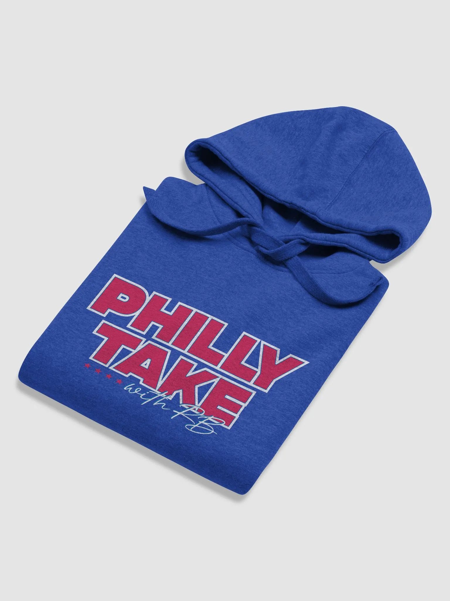Philly Take with RB Blue Hoodie product image (2)