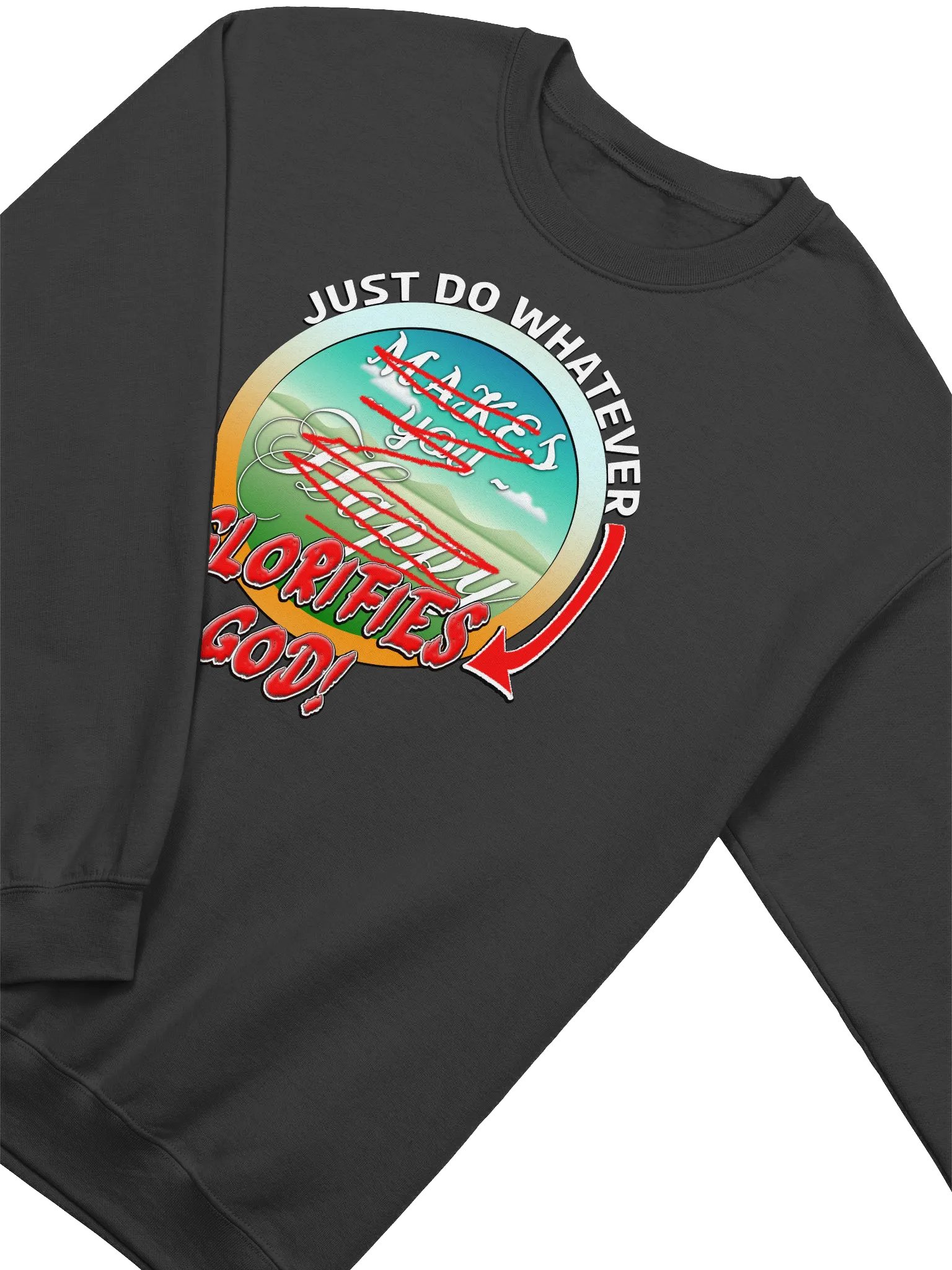 Just Do What Glorifies God Sweatshirt product image (3)