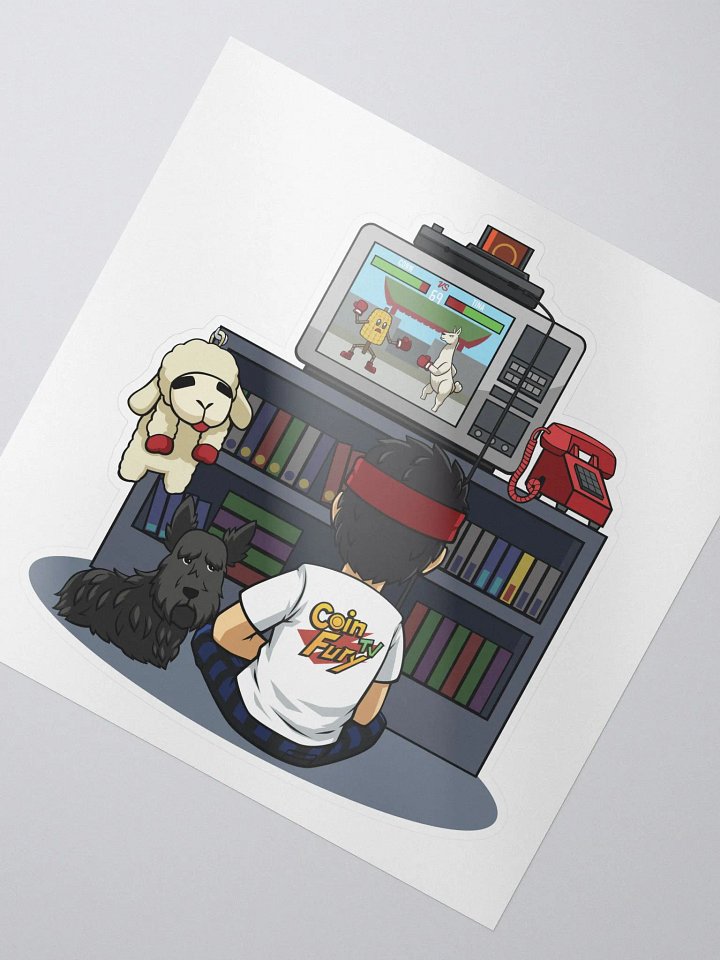 Coin Does the 90s - Sticker product image (2)