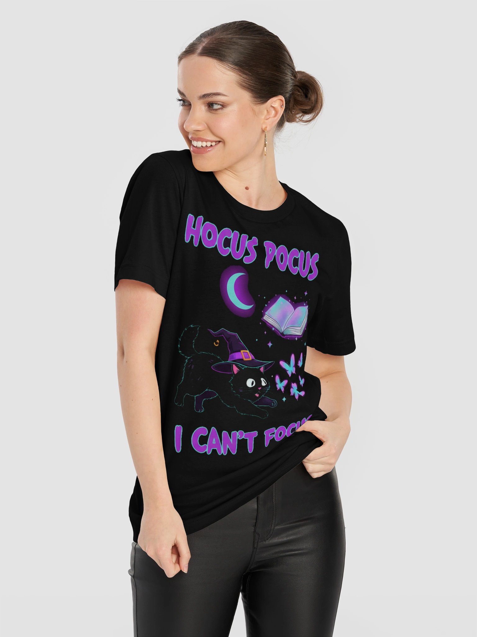 Hocus Pocus, I Can't Focus Tee product image (11)