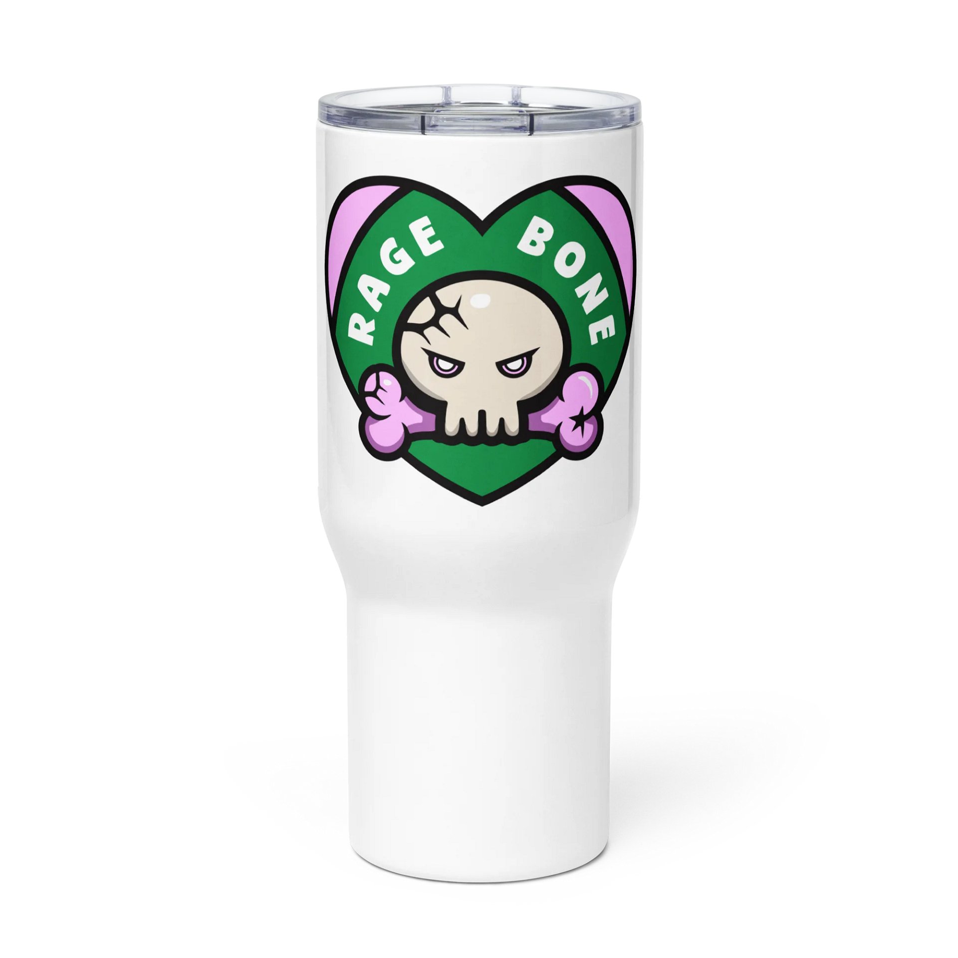 Rage Bone Heart Travel Mug product image (1)