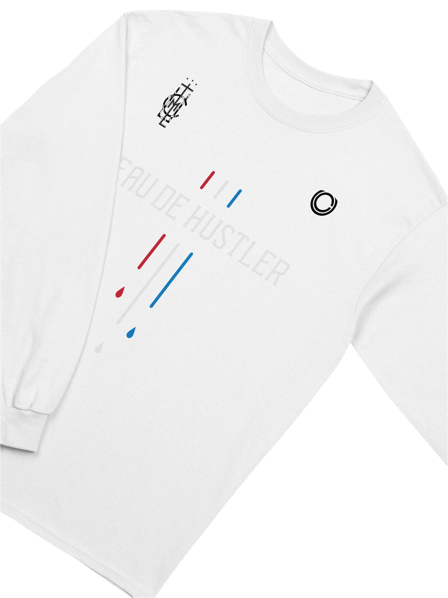 Core - White Eau de Hustler Long Sleeve product image (3)