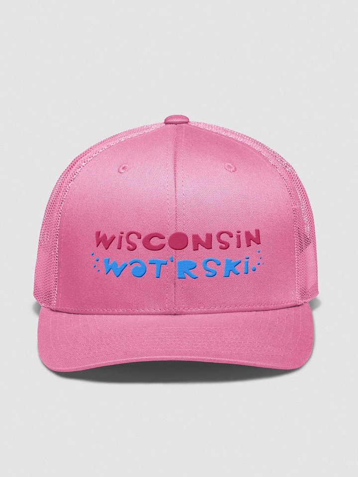 Wisconsin Waterski Bubblr Trucker Hat product image (4)
