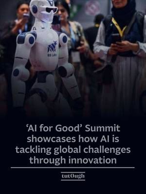 🌐The AI for Good Global Summit 2026, held in Geneva from 7–10 July, concluded with record attendance, underscoring growing international interest in artificial intelligence as governments, researchers and industry seek to balance innovation with effective governance.  Organised by the International Telecommunication Union (ITU) alongside more than 50 UN partners, the summit followed the inaugural United Nations Global Dialogue on AI Governance, which brought together delegates from 193 countries to discuss international cooperation on AI policy. Throughout the summit, exhibitors demonstrated advances in robotics, brain-computer interfaces and AI-powered accessibility technologies.  Fred Werner, Head of Strategic Engagement at the ITU, said AI is entering an era of increasingly autonomous systems, while companies and research institutions showcased medical and mobility innovations designed to improve communication, independence and rehabilitation for people with disabilities.  ℹ️   @Al Jazeera English, @Euronews  📸  A humanoid robot developed by Geneva-based technology company RB Labs walks through the exhibition aisles during the AI for Good Global Summit, a United Nations flagship event aimed at shaping the future of artificial intelligence, in Geneva on July 7, 2026. -- AFP #ArtificialIntelligence #Robotics #Technology #Geopolitics #WorldNews