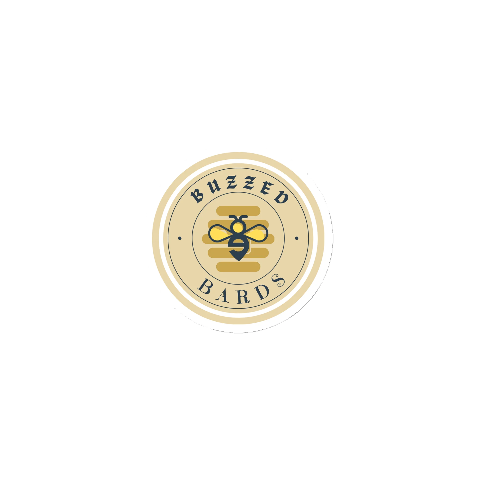 Circle Bee Logo - Magnet product image (1)