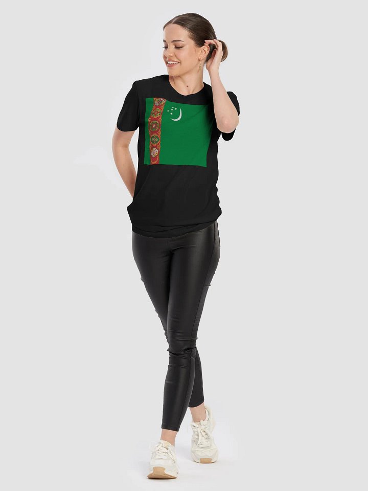 Graphic Grove Unisex Turkmenistan Flag Patriotic T-Shirt - Cotton product image (2)
