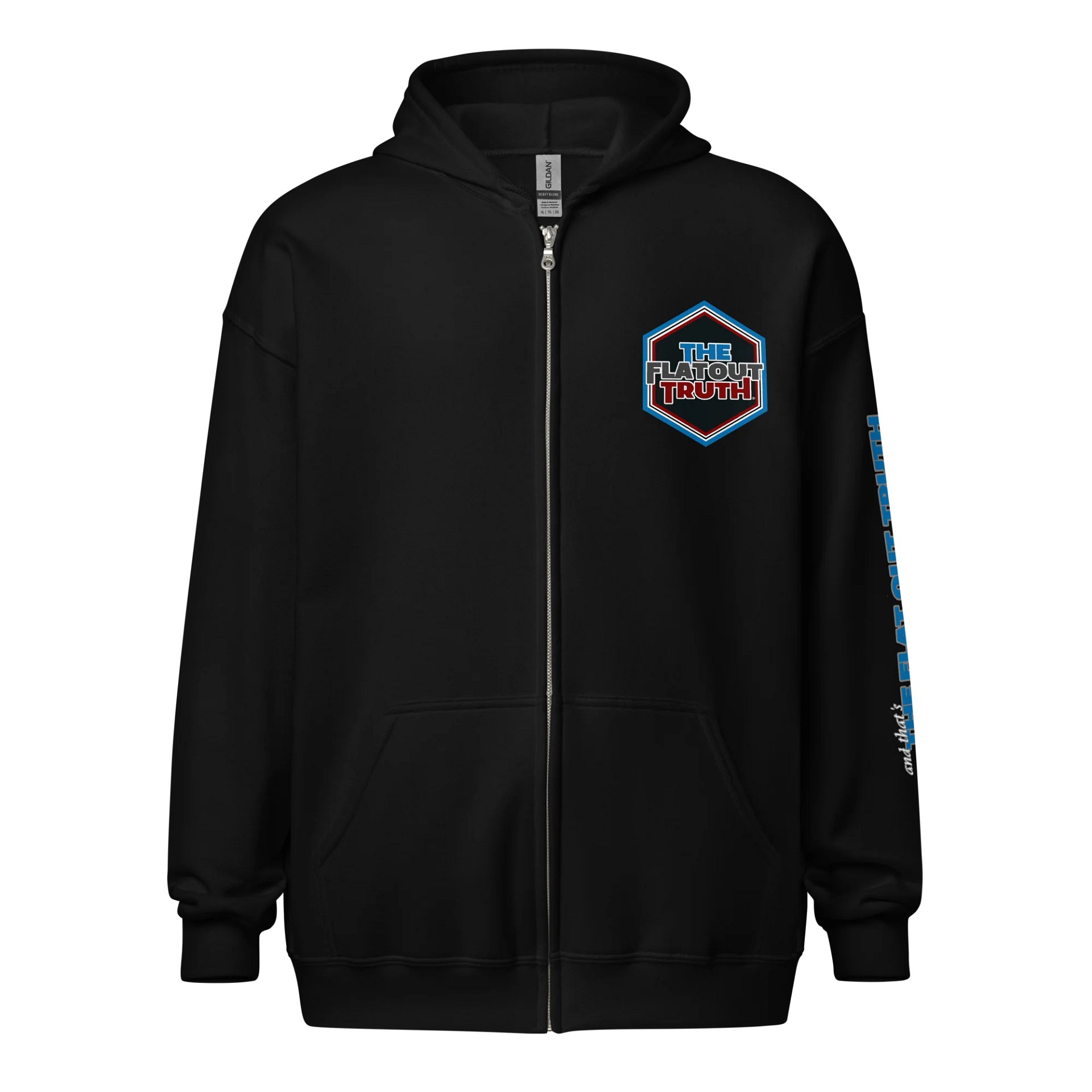 TFOT Max Blue Hex Shield Zip Jacket product image (1)