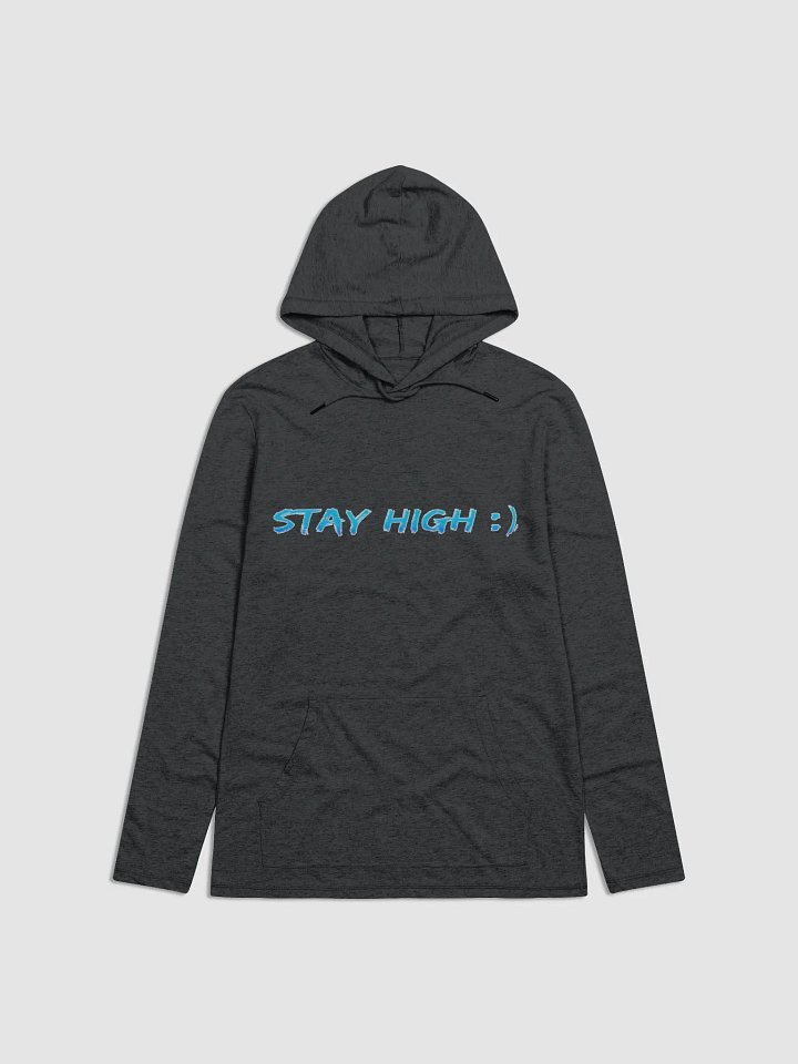 Stay High Stay High District Lightweight Hoodie (Blue Text) product image (2)