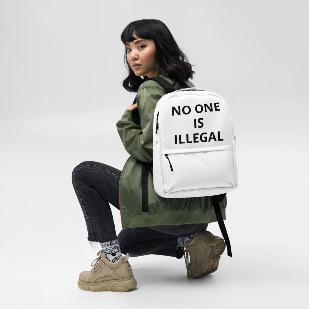 Pris - No One Is Illegal- back pack product image (10)