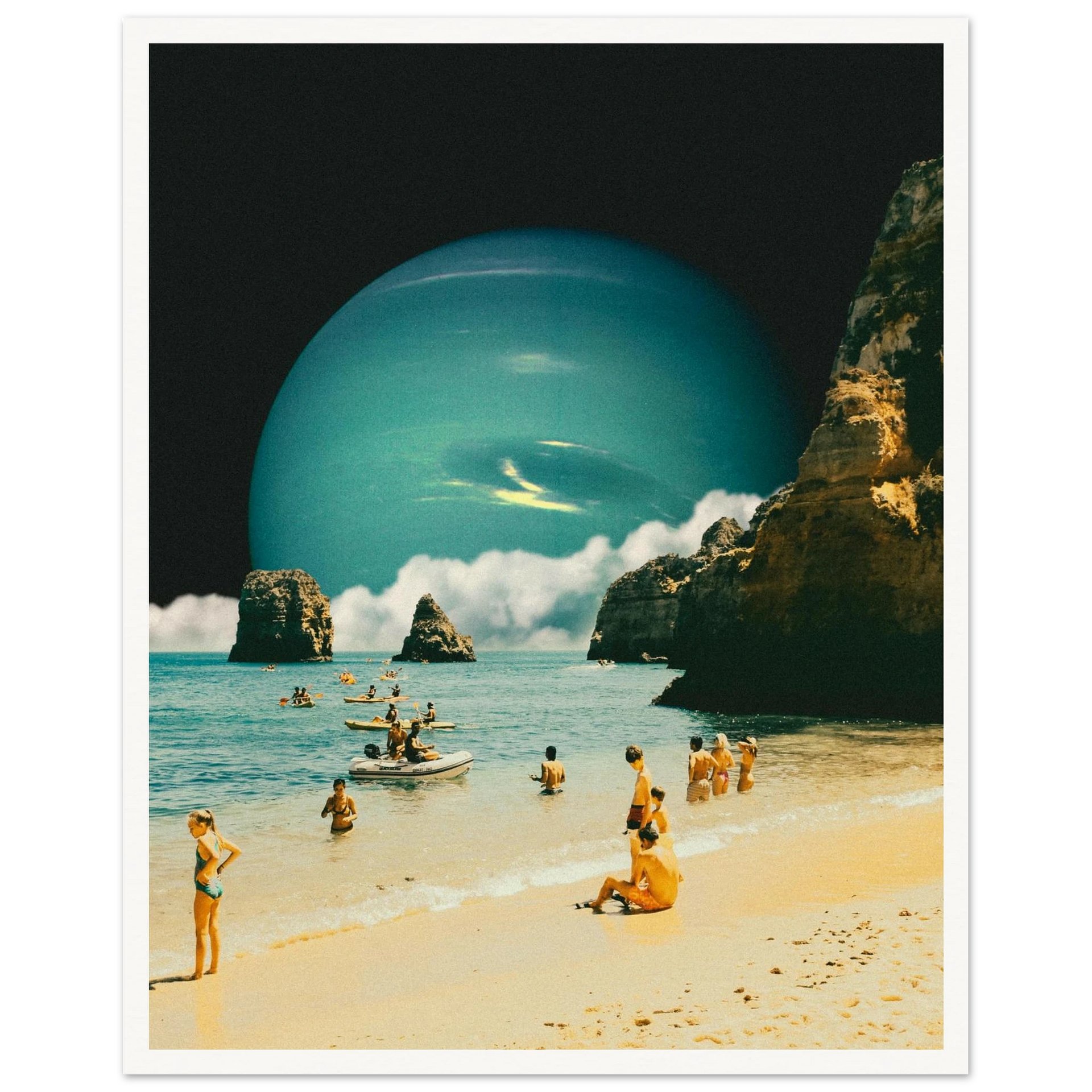 Space Beach Wall Art product image (4)
