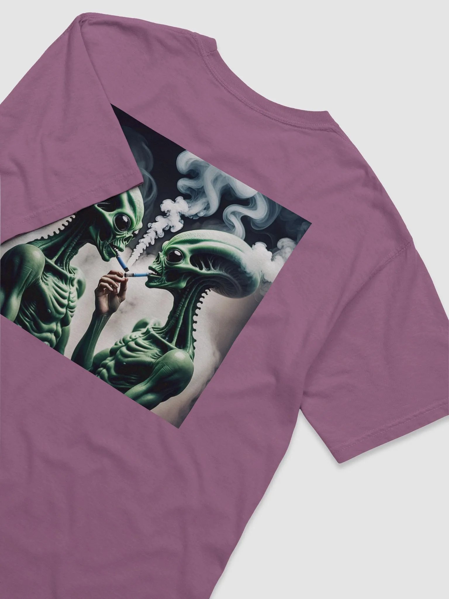 Bad Habits Collection, Vaping Intergalactic T-Shirt product image (4)