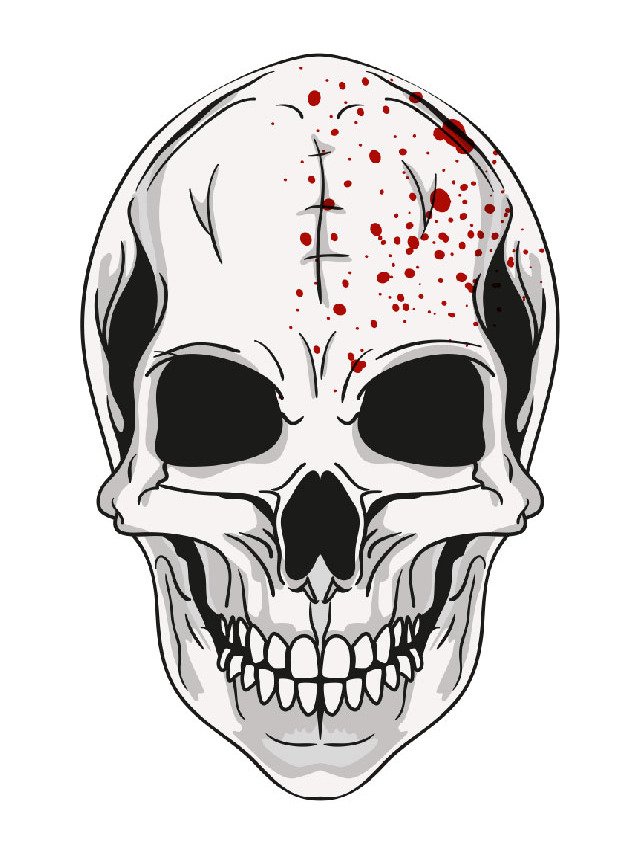 Skull - Small - Digital Wallpaper product image (1)
